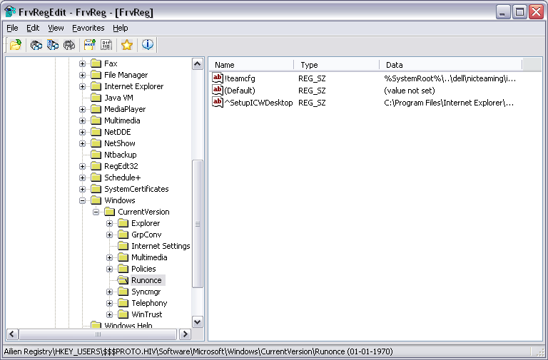 Alien Registry Viewer Screenshot